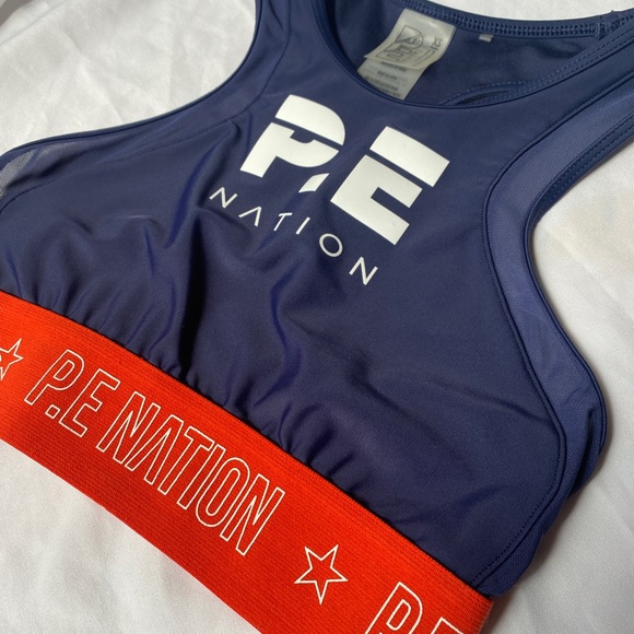 P.E. NATION Sports Tank in Navy Size XS - Picture 7 of 10